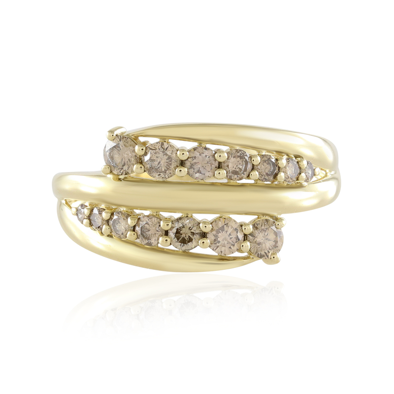 I2 Champagner-Brillant-Goldring (de Melo) Unkategorisiert online kaufen