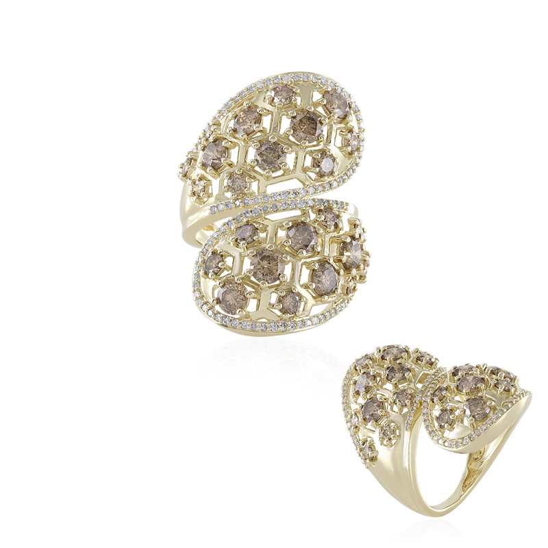 I2 Champagner-Brillant-Goldring (de Melo) Unkategorisiert online kaufen