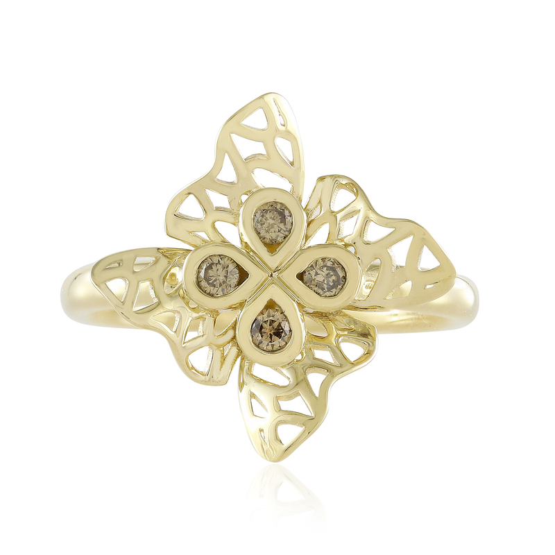 I2 Champagner-Brillant-Goldring (Ornaments by de Melo) Unkategorisiert online kaufen I2 Champagner-Brillant-Goldring (Ornaments by de Melo) Unkategorisiert online kaufen