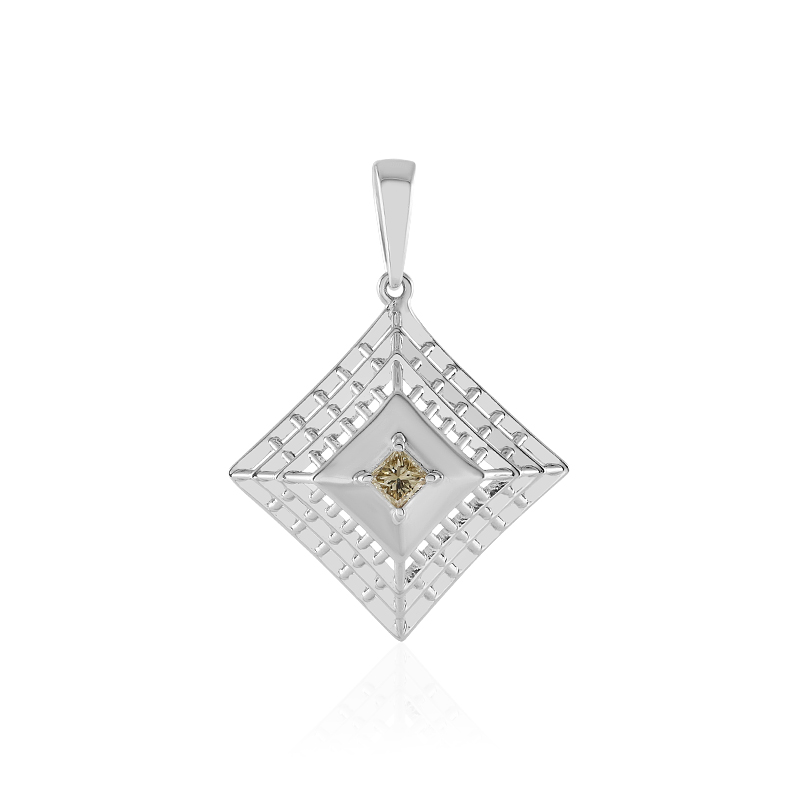 I2 Champagner-Diamant-Goldanhänger (Ornaments by de Melo) Unkategorisiert online kaufen