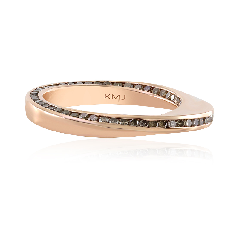 I2 Champagner-Diamant-Goldring (KM by Juwelo) Unkategorisiert online kaufen