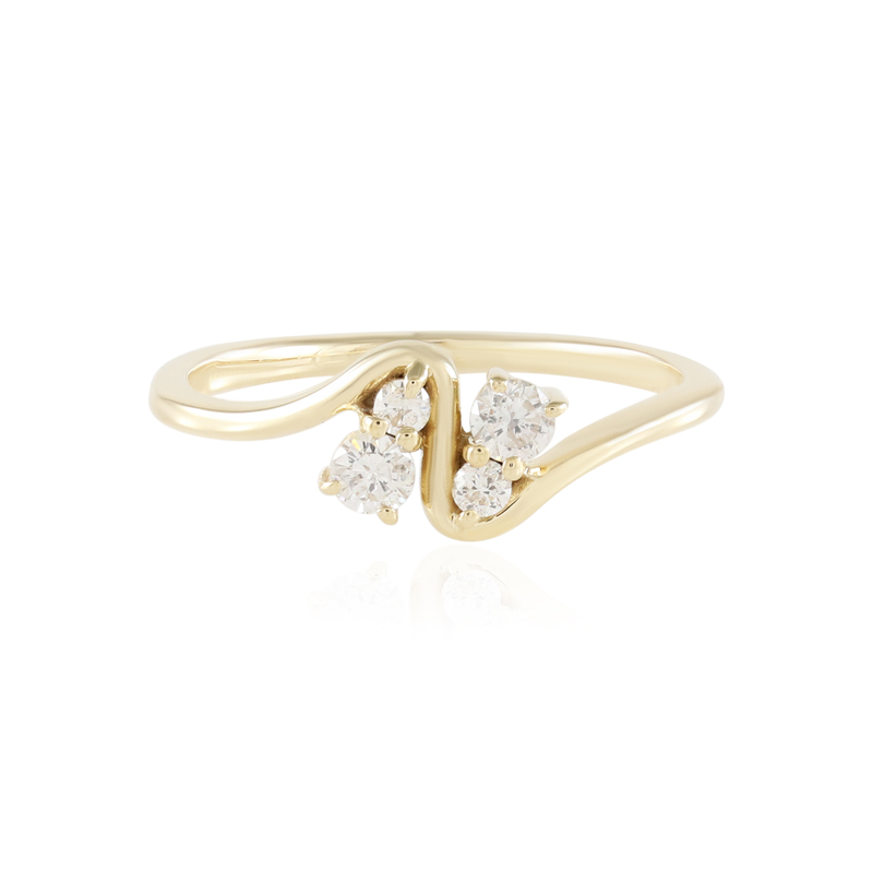 I2 (H) Brillant-Goldring (de Melo Gold) Unkategorisiert online kaufen