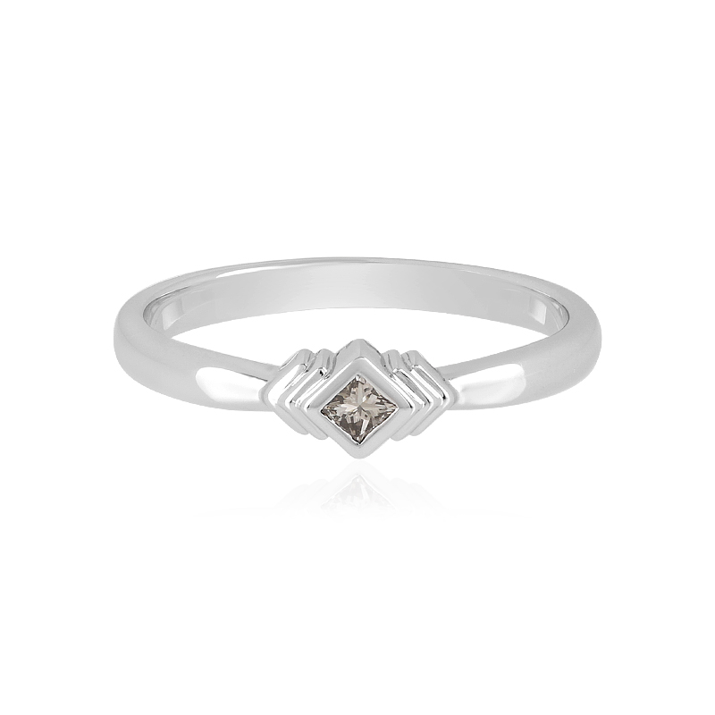 I2 Schokoladen-Diamant-Silberring Unkategorisiert online kaufen