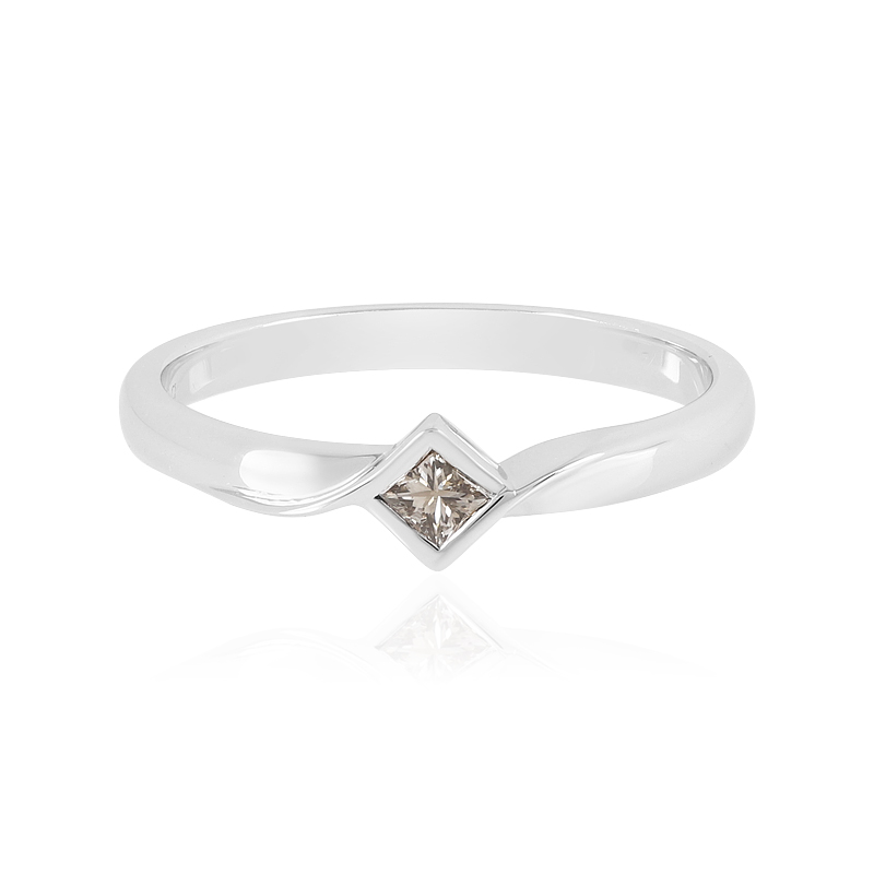 I2 Schokoladen-Diamant-Silberring Unkategorisiert online kaufen