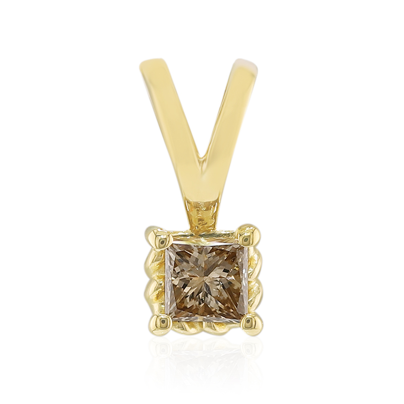I3 Argyle-Cognac-Diamant-Goldanhänger (Mark Tremonti) Unkategorisiert online kaufen