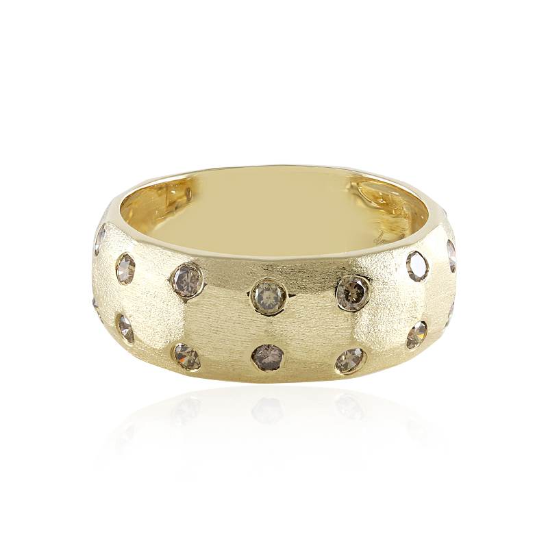 I3 Champagner-Diamant-Goldring (de Melo Gold) Unkategorisiert online kaufen