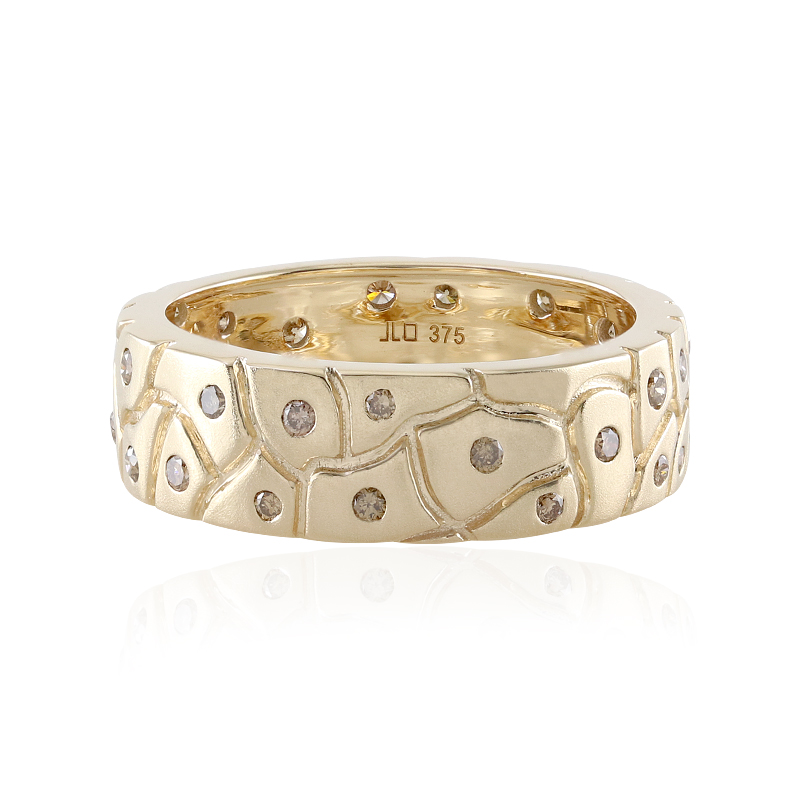 I3 Champagner-Diamant-Goldring (de Melo Gold) Unkategorisiert online kaufen