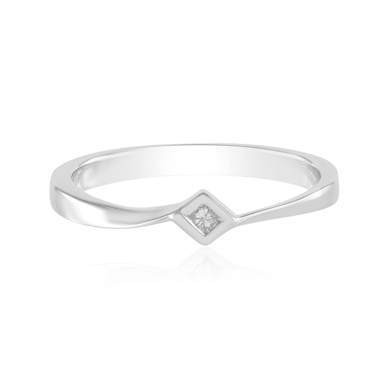 I3 (H) Diamant-Silberring Unkategorisiert online kaufen