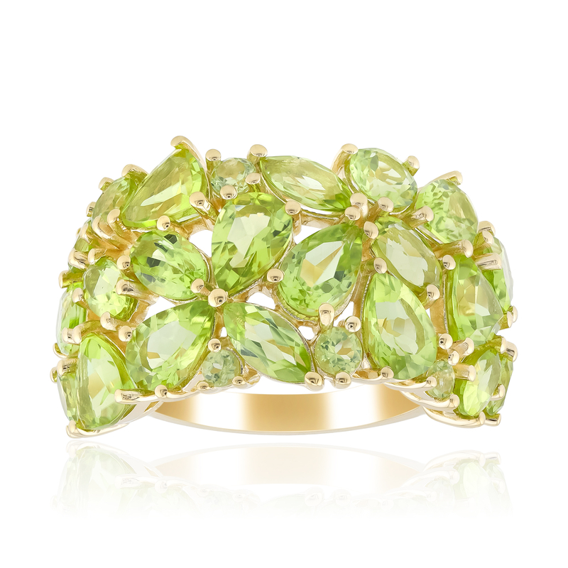 Jilin-Peridot-Goldring (de Melo Gold) Unkategorisiert online kaufen