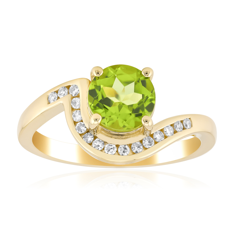 Jilin-Peridot-Goldring (de Melo Gold) Unkategorisiert online kaufen