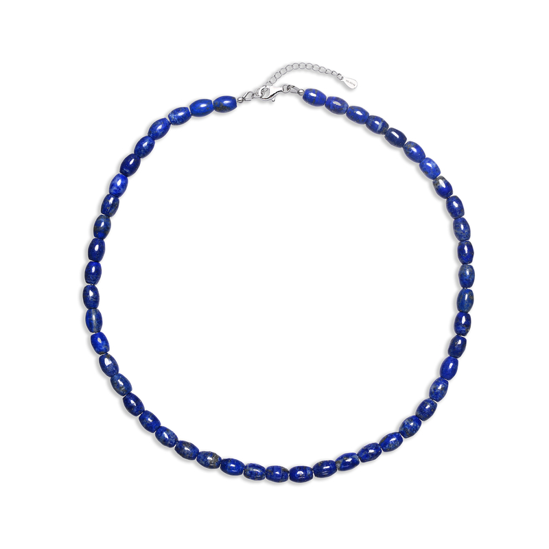 Lapislazuli-Silberhalskette Unkategorisiert online kaufen