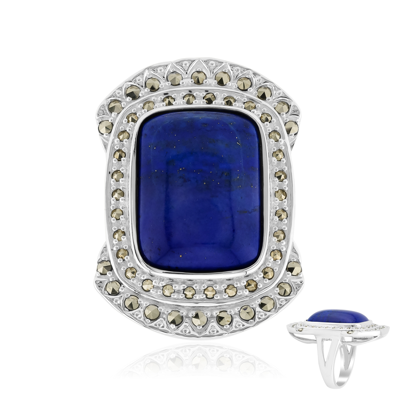Lapislazuli-Silberring (Annette classic) Unkategorisiert online kaufen