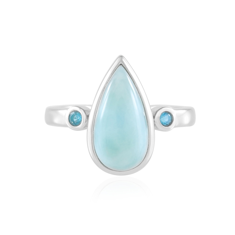 Larimar-Silberring (KM by Juwelo) Unkategorisiert online kaufen