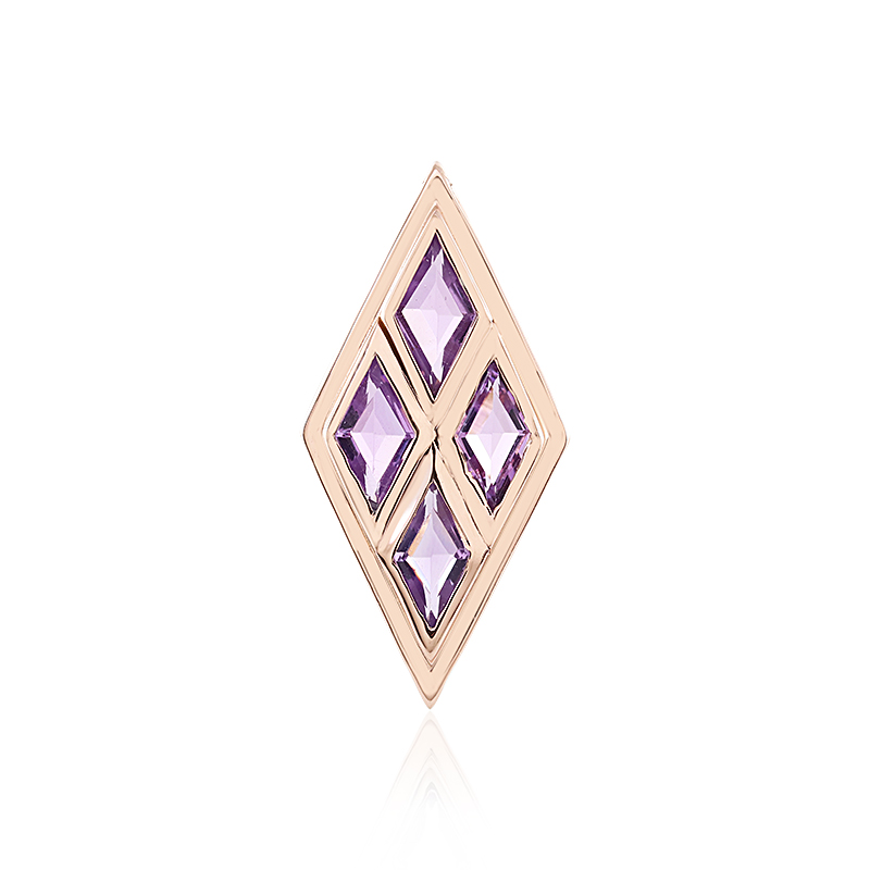 Lavendel-Amethyst-Silberanhänger (MONOSONO COLLECTION) Unkategorisiert online kaufen