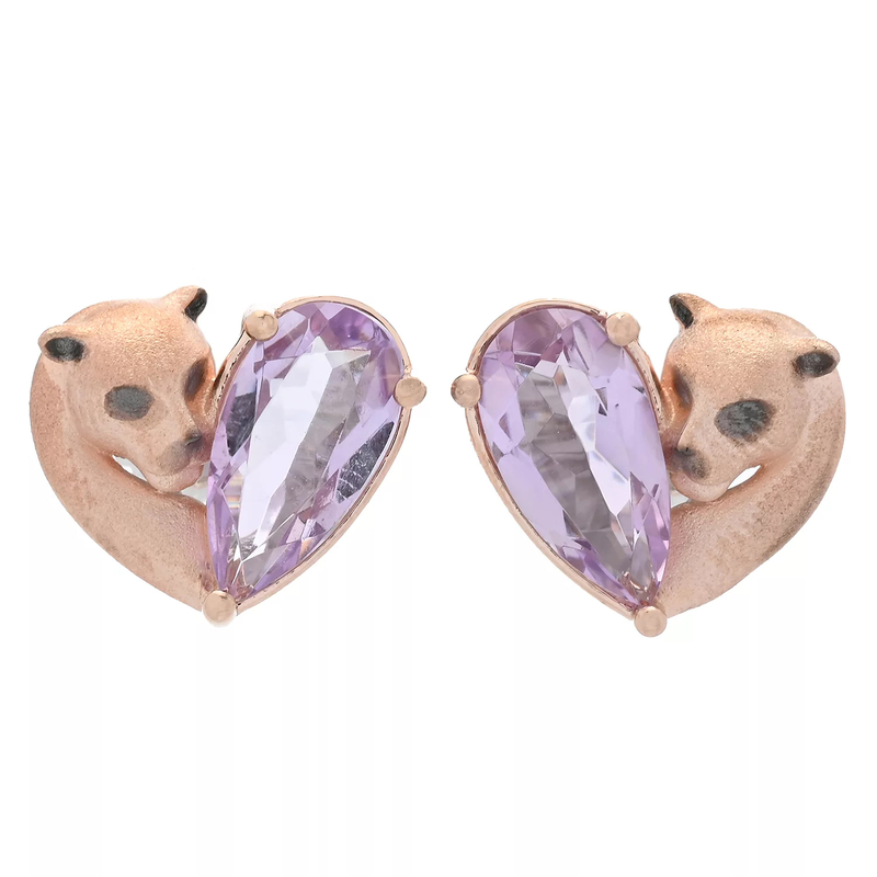 Lavendel-Amethyst-Silberohrringe (Gems en Vogue) Unkategorisiert online kaufen
