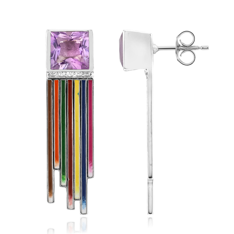 Lavendel-Amethyst-Silberohrringe (SAELOCANA) Unkategorisiert online kaufen Lavendel-Amethyst-Silberohrringe (SAELOCANA) Unkategorisiert online kaufen