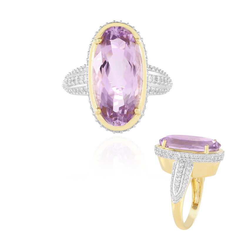 Lavendel-Amethyst-Silberring (Adela Silber) Unkategorisiert online kaufen