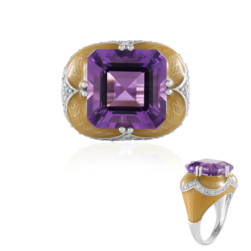 Lavendel-Amethyst-Silberring (Adela Silber) Unkategorisiert online kaufen