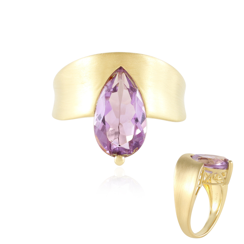 Lavendel-Amethyst-Silberring (de Melo) Unkategorisiert online kaufen