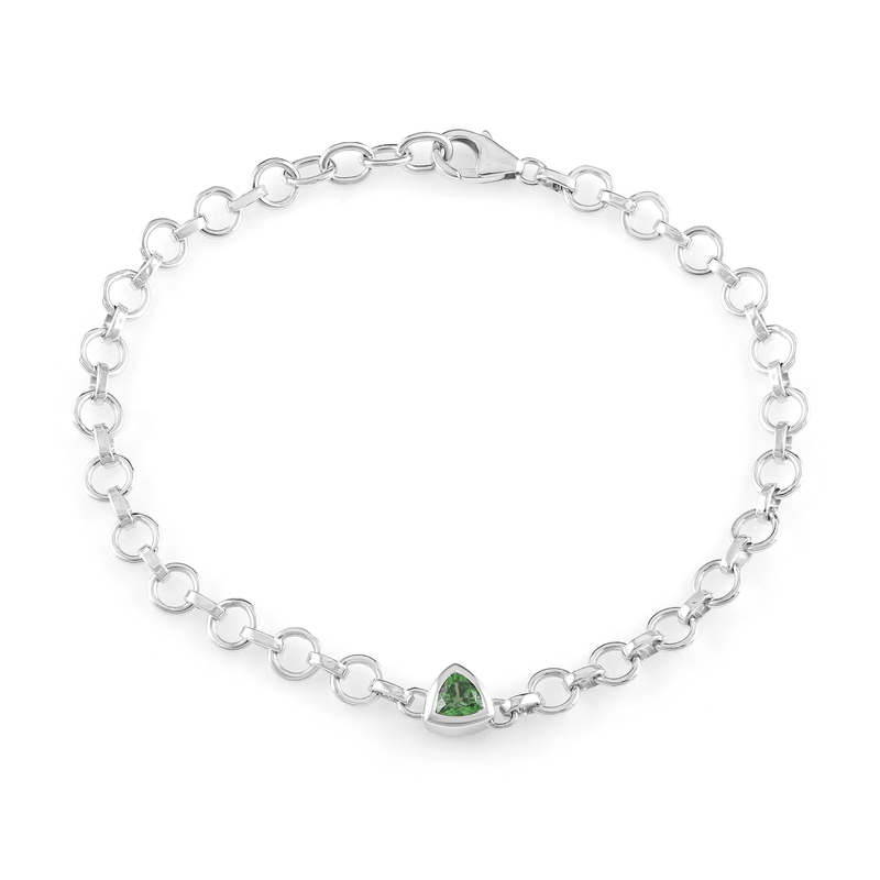 Lemshuku-Tsavorit-Silberarmband Unkategorisiert online kaufen