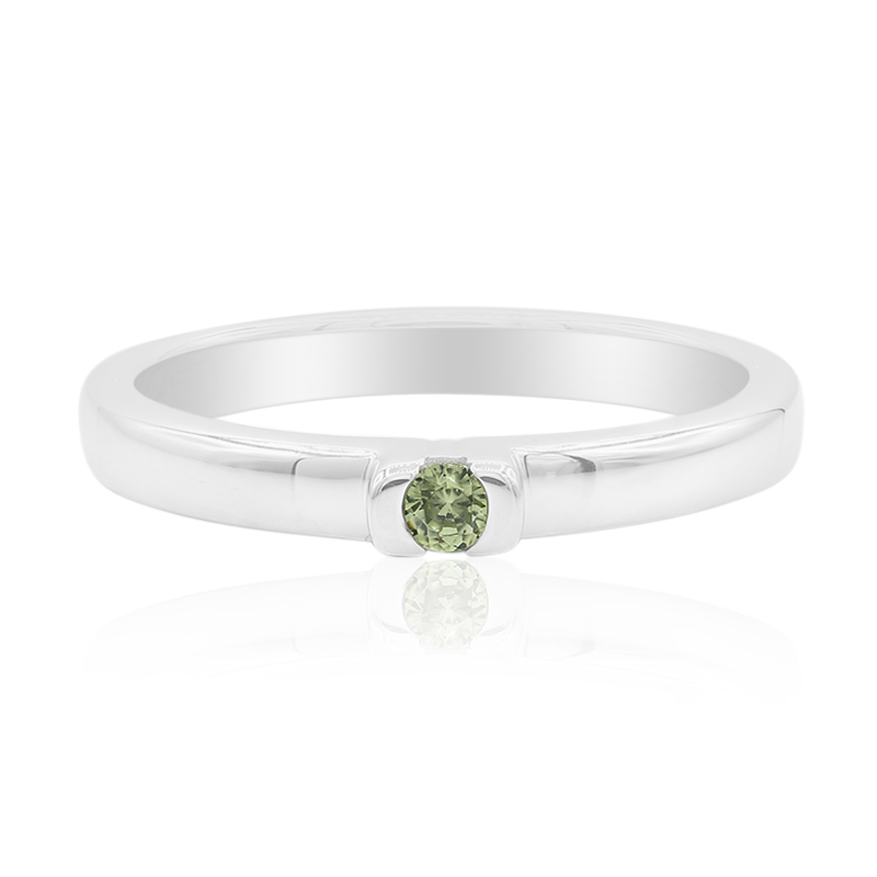 Madagaskar-Demantoid-Silberring (John Ferry) Unkategorisiert online kaufen