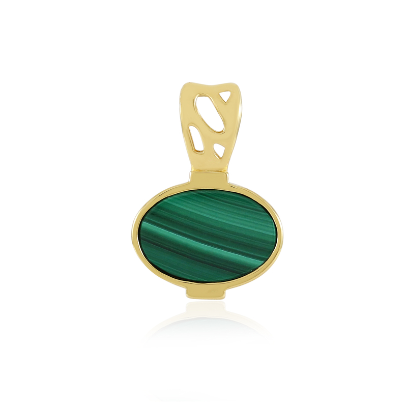 Malachit-Silberanhänger (Ornaments by de Melo) Unkategorisiert online kaufen Malachit-Silberanhänger (Ornaments by de Melo) Unkategorisiert online kaufen