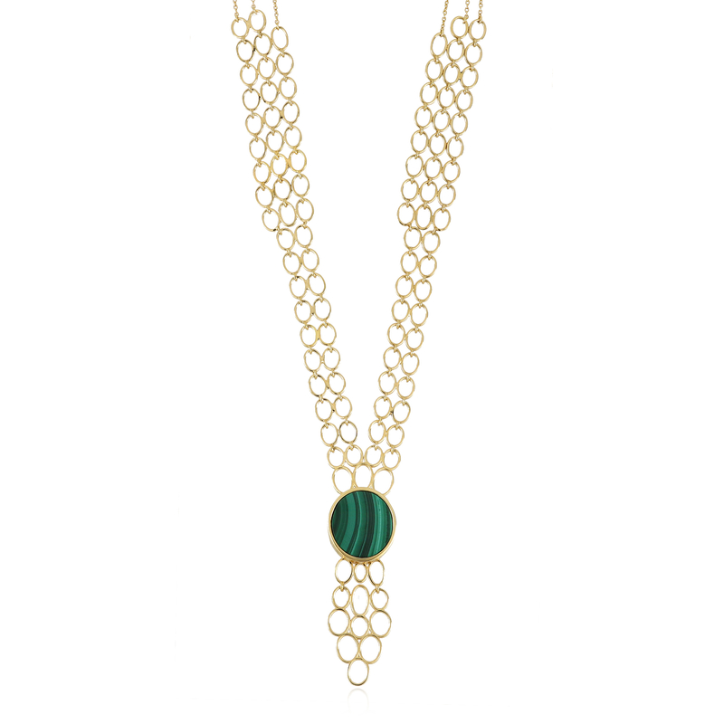 Malachit-Silbercollier (Ornaments by de Melo) Unkategorisiert online kaufen Malachit-Silbercollier (Ornaments by de Melo) Unkategorisiert online kaufen