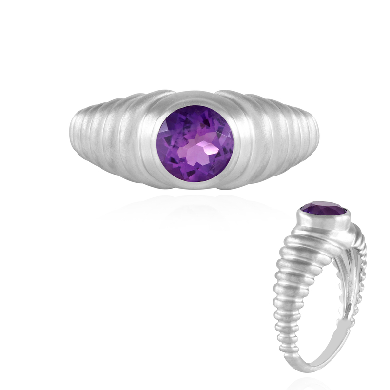 Marokkanischer Amethyst-Silberring (de Melo Essence) Unkategorisiert online kaufen