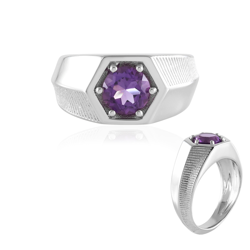 Marokkanischer Amethyst-Silberring (de Melo) Unkategorisiert online kaufen