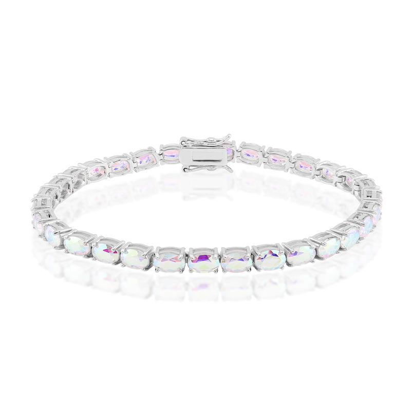Mondlicht-Quarz-Silberarmband Unkategorisiert online kaufen