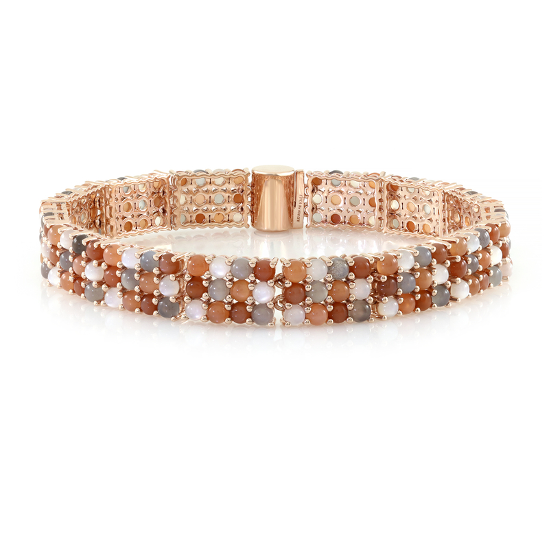 Mondstein-Silberarmband (KM by Juwelo) Unkategorisiert online kaufen