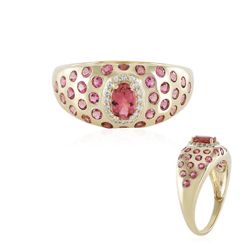 Nigerianischer Pinkfarbener Turmalin-Goldring (Adela Gold) Unkategorisiert online kaufen Nigerianischer Pinkfarbener Turmalin-Goldring (Adela Gold) Unkategorisiert online kaufen