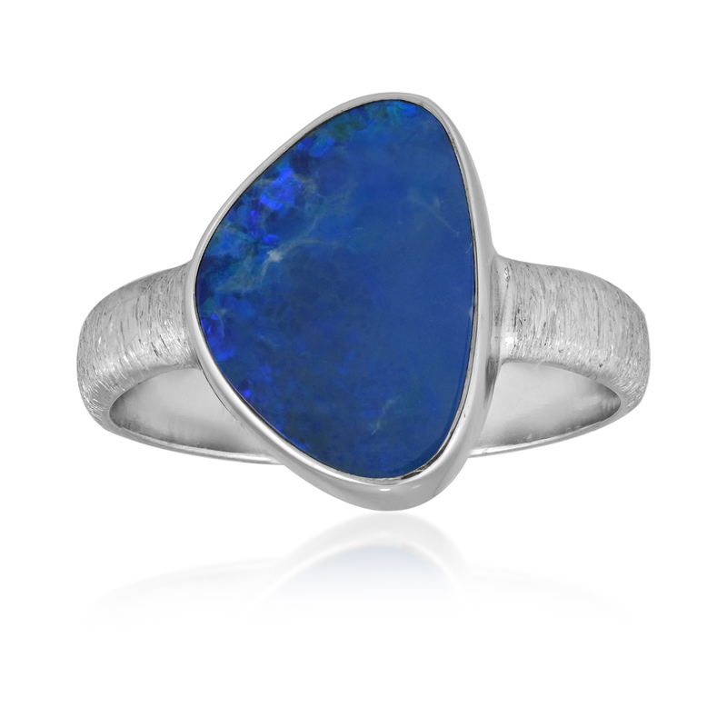 Opal-Dublette-Silberring (MONOSONO COLLECTION) Unkategorisiert online kaufen