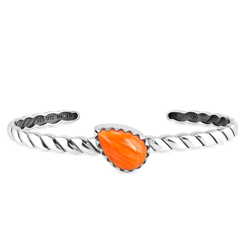 Orange Stachelauster-Silberarmreif (Desert Chic) Unkategorisiert online kaufen Orange Stachelauster-Silberarmreif (Desert Chic) Unkategorisiert online kaufen