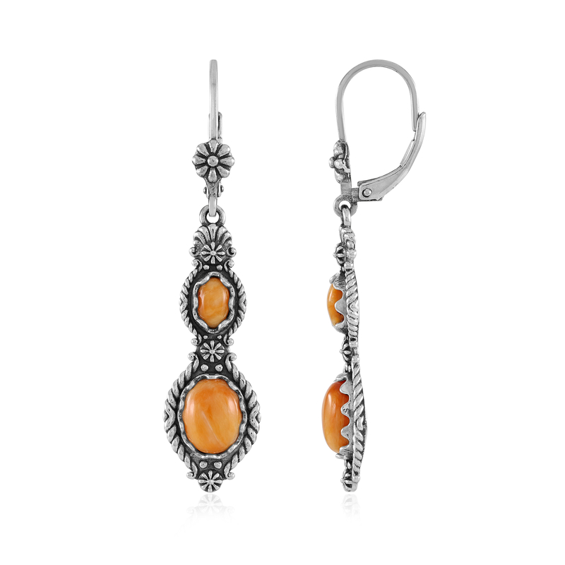 Orange Stachelauster-Silberohrringe (Desert Chic) Unkategorisiert online kaufen Orange Stachelauster-Silberohrringe (Desert Chic) Unkategorisiert online kaufen