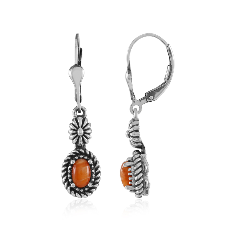 Orange Stachelauster-Silberohrringe (Desert Chic) Unkategorisiert online kaufen Orange Stachelauster-Silberohrringe (Desert Chic) Unkategorisiert online kaufen