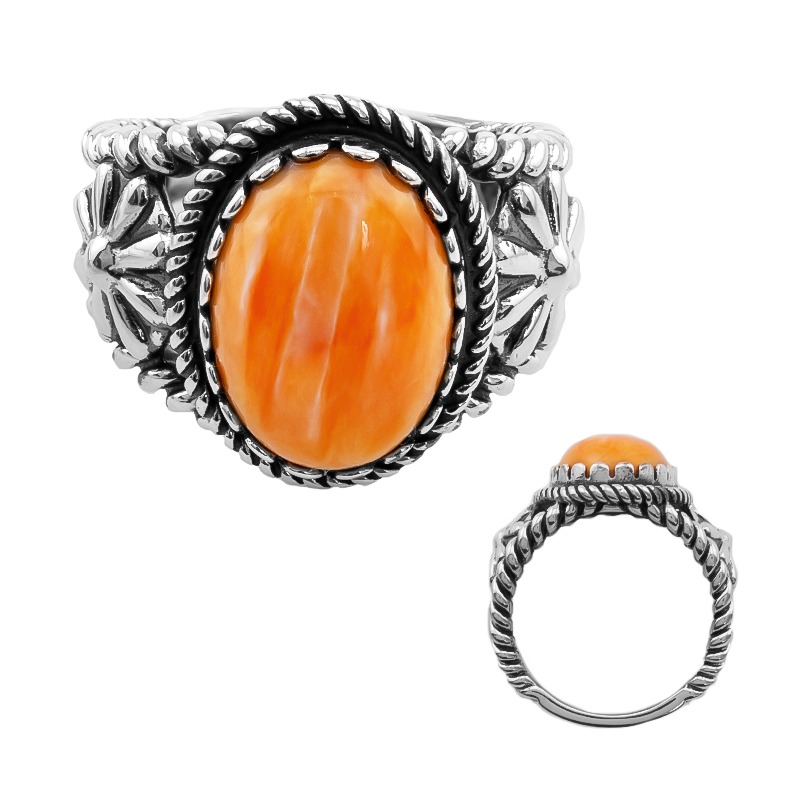 Orange Stachelauster-Silberring (Desert Chic) Unkategorisiert online kaufen Orange Stachelauster-Silberring (Desert Chic) Unkategorisiert online kaufen