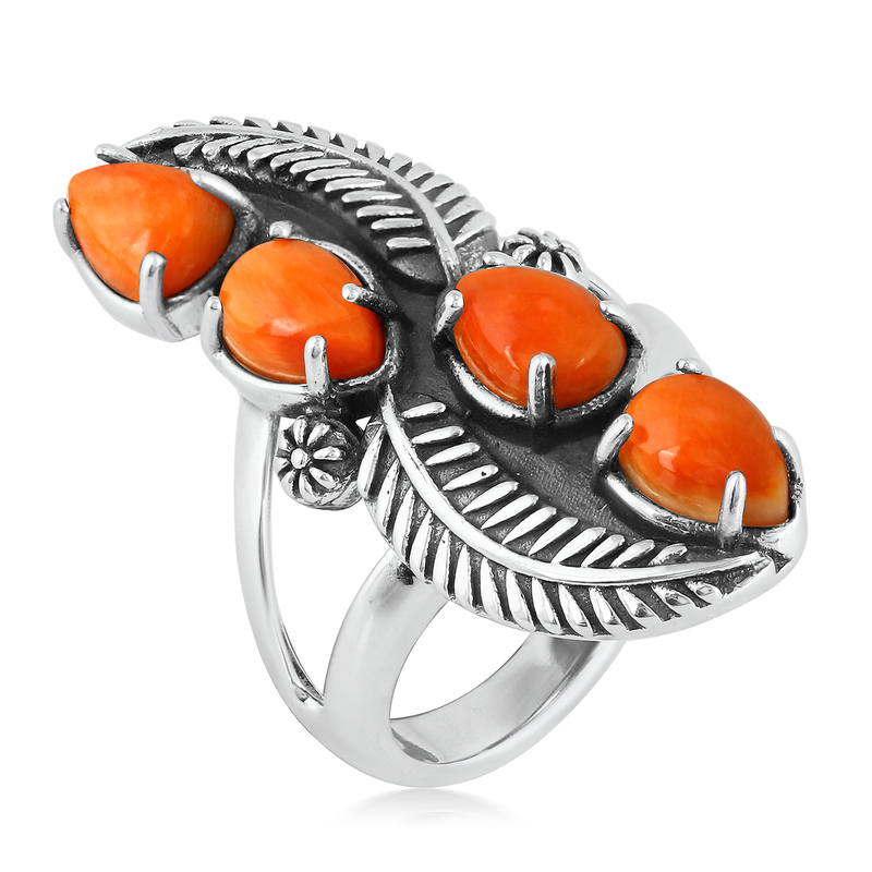 Orange Stachelauster-Silberring (Desert Chic) Unkategorisiert online kaufen Orange Stachelauster-Silberring (Desert Chic) Unkategorisiert online kaufen