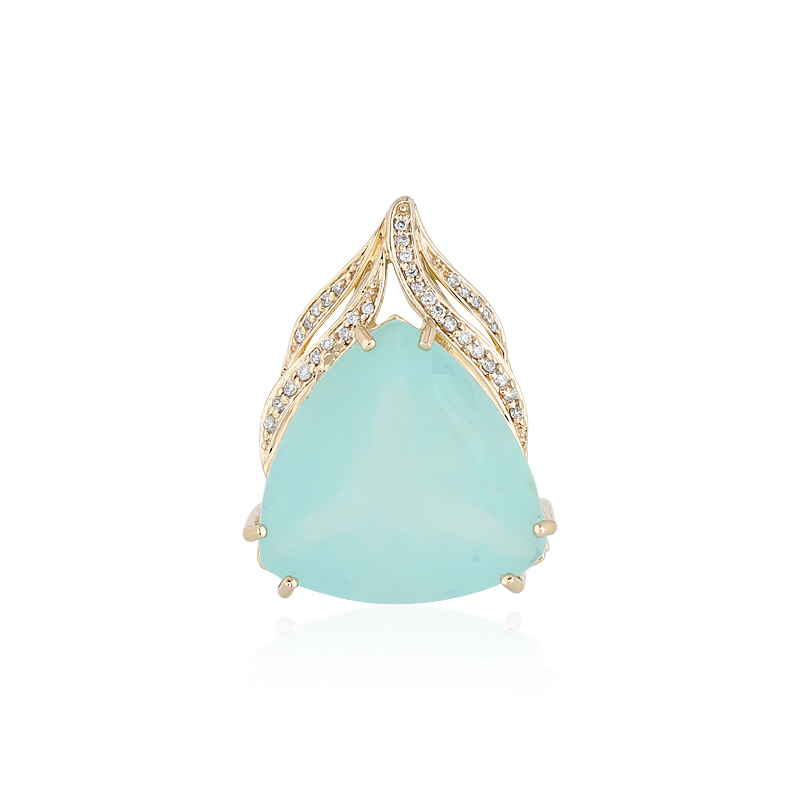 Paraiba-Opal-Goldanhänger (AMAYANI) Unkategorisiert online kaufen