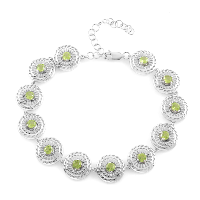 Peridot-Silberarmband (Ornaments by de Melo) Unkategorisiert online kaufen