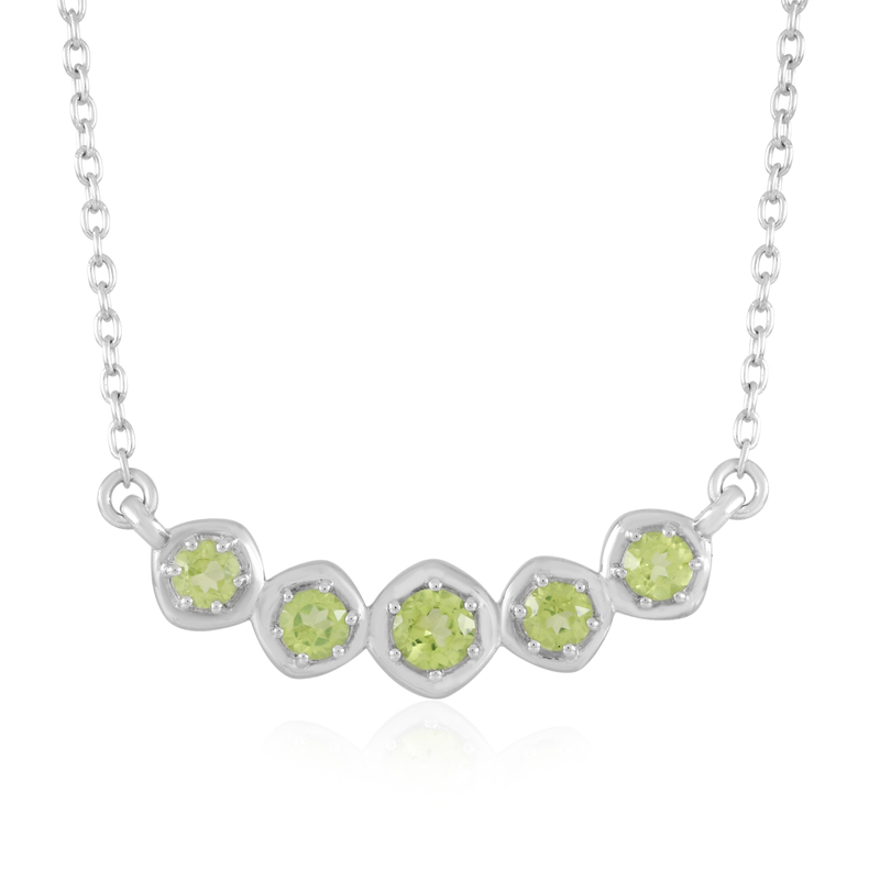 Peridot-Silbercollier Unkategorisiert online kaufen