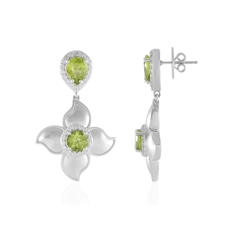 Peridot-Silberohrringe (Dallas Prince Designs) Unkategorisiert online kaufen
