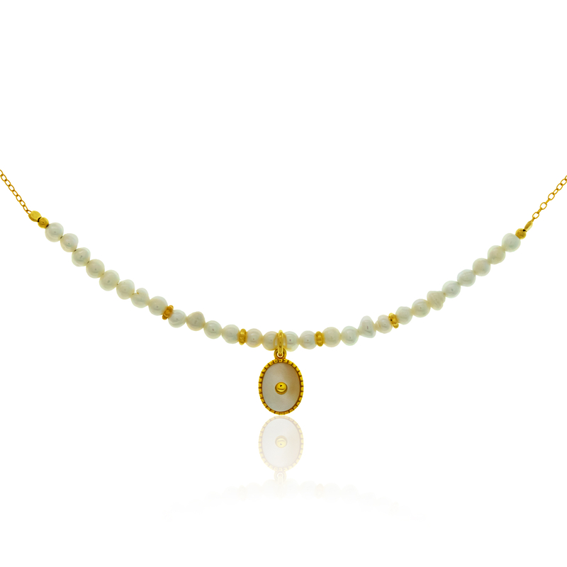 Perlmutt-Silbercollier (Joias do Paraíso) Unkategorisiert online kaufen Perlmutt-Silbercollier (Joias do Paraíso) Unkategorisiert online kaufen