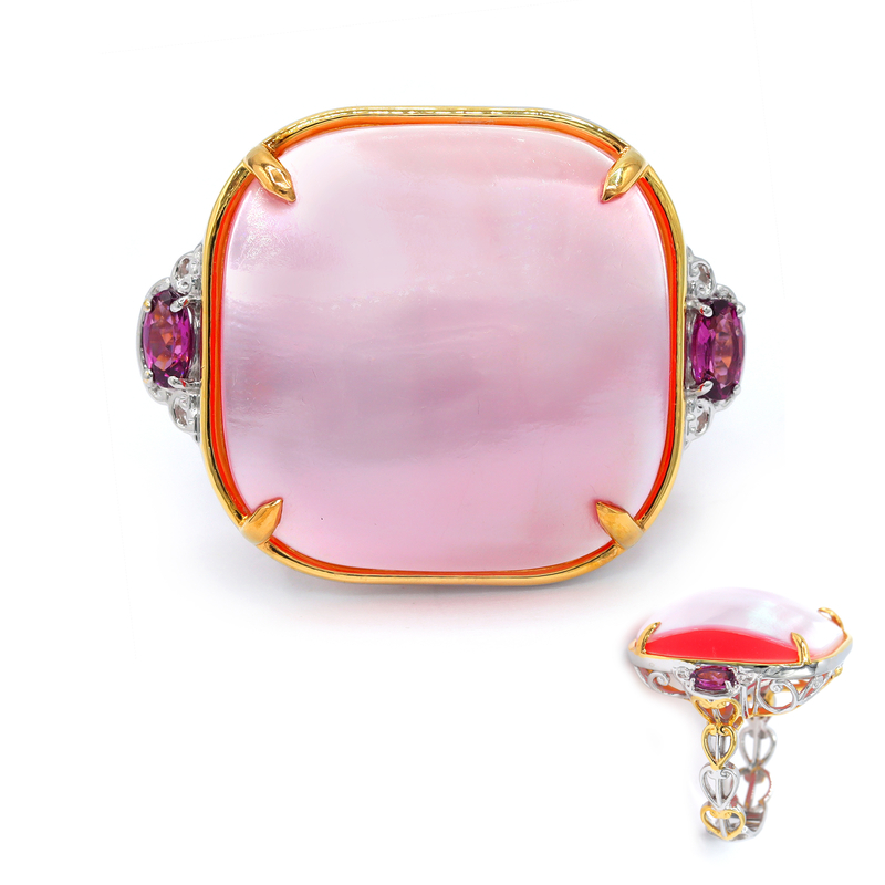 Pinkfarbene Mabe-Perlen-Silberring (Gems en Vogue) Unkategorisiert online kaufen Pinkfarbene Mabe-Perlen-Silberring (Gems en Vogue) Unkategorisiert online kaufen