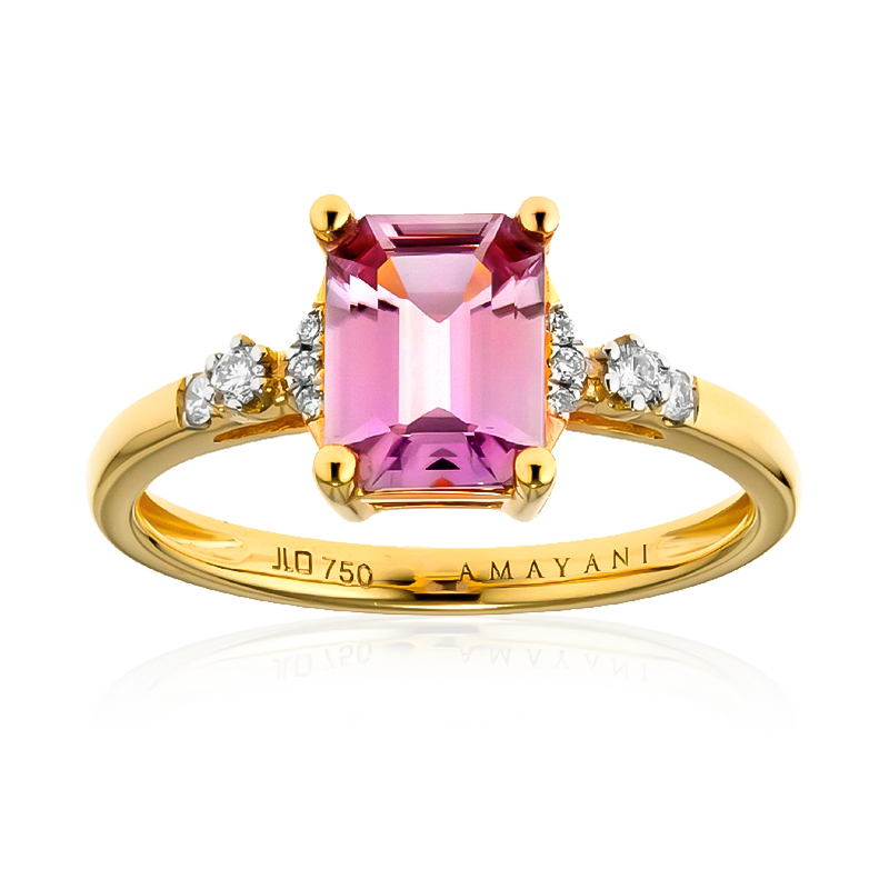 Pinkfarbener Diaspor-Goldring (AMAYANI) Unkategorisiert online kaufen Pinkfarbener Diaspor-Goldring (AMAYANI) Unkategorisiert online kaufen