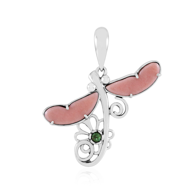 Pinkfarbener Opal-Silberanhänger (Desert Chic) Unkategorisiert online kaufen Pinkfarbener Opal-Silberanhänger (Desert Chic) Unkategorisiert online kaufen