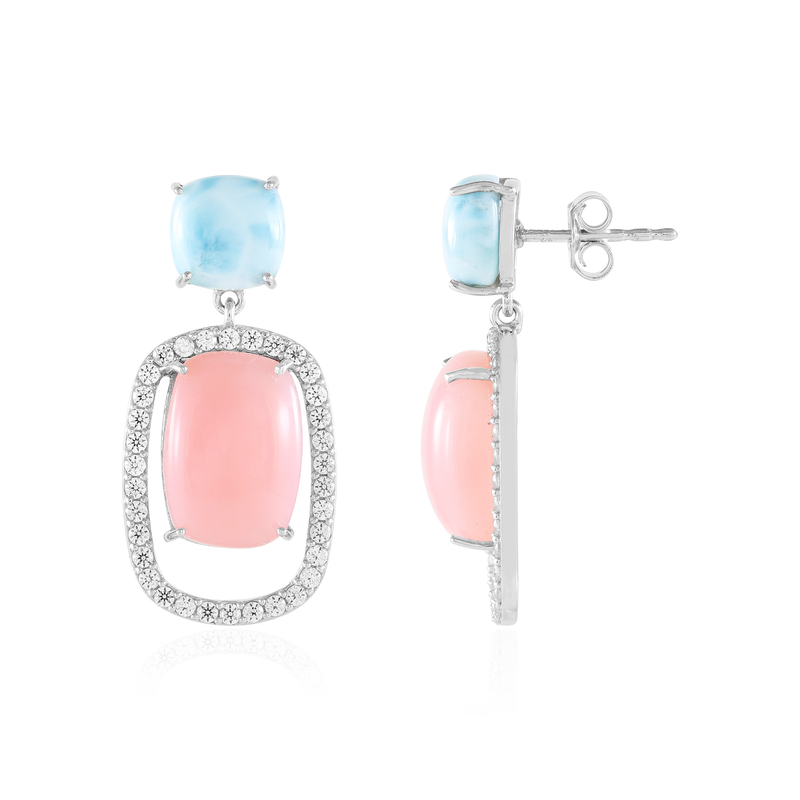 Pinkfarbener Opal-Silberohrringe (de Melo Essence) Unkategorisiert online kaufen Pinkfarbener Opal-Silberohrringe (de Melo Essence) Unkategorisiert online kaufen
