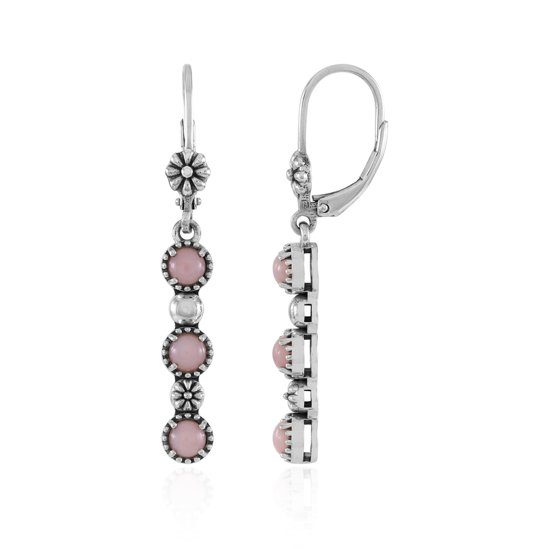 Pinkfarbener Opal-Silberohrringe (Desert Chic) Unkategorisiert online kaufen Pinkfarbener Opal-Silberohrringe (Desert Chic) Unkategorisiert online kaufen
