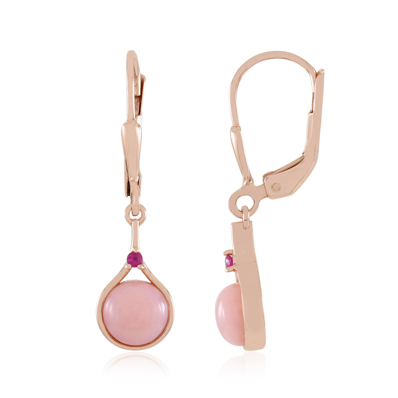 Pinkfarbener Opal-Silberohrringe (KM by Juwelo) Unkategorisiert online kaufen Pinkfarbener Opal-Silberohrringe (KM by Juwelo) Unkategorisiert online kaufen