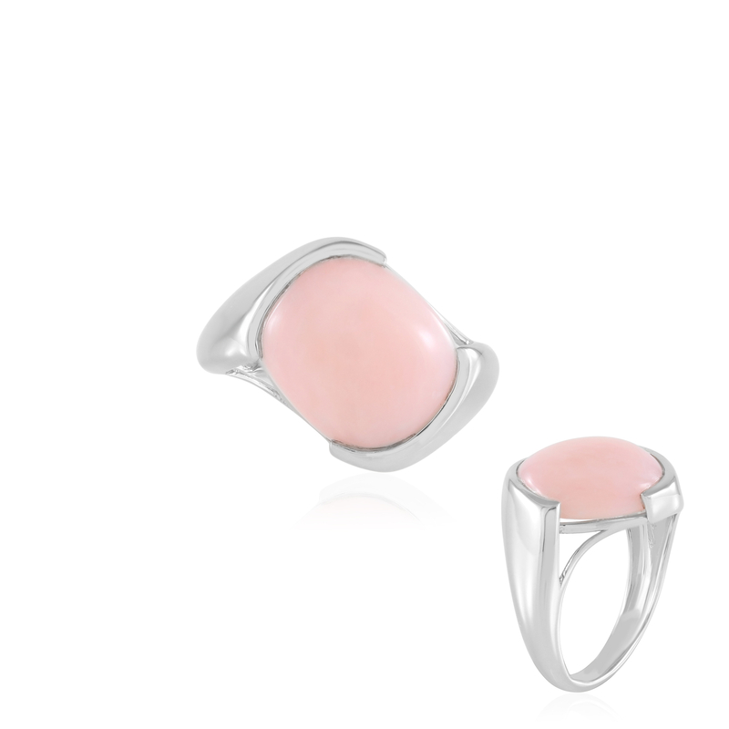 Pinkfarbener Opal-Silberring (de Melo Essence) Unkategorisiert online kaufen